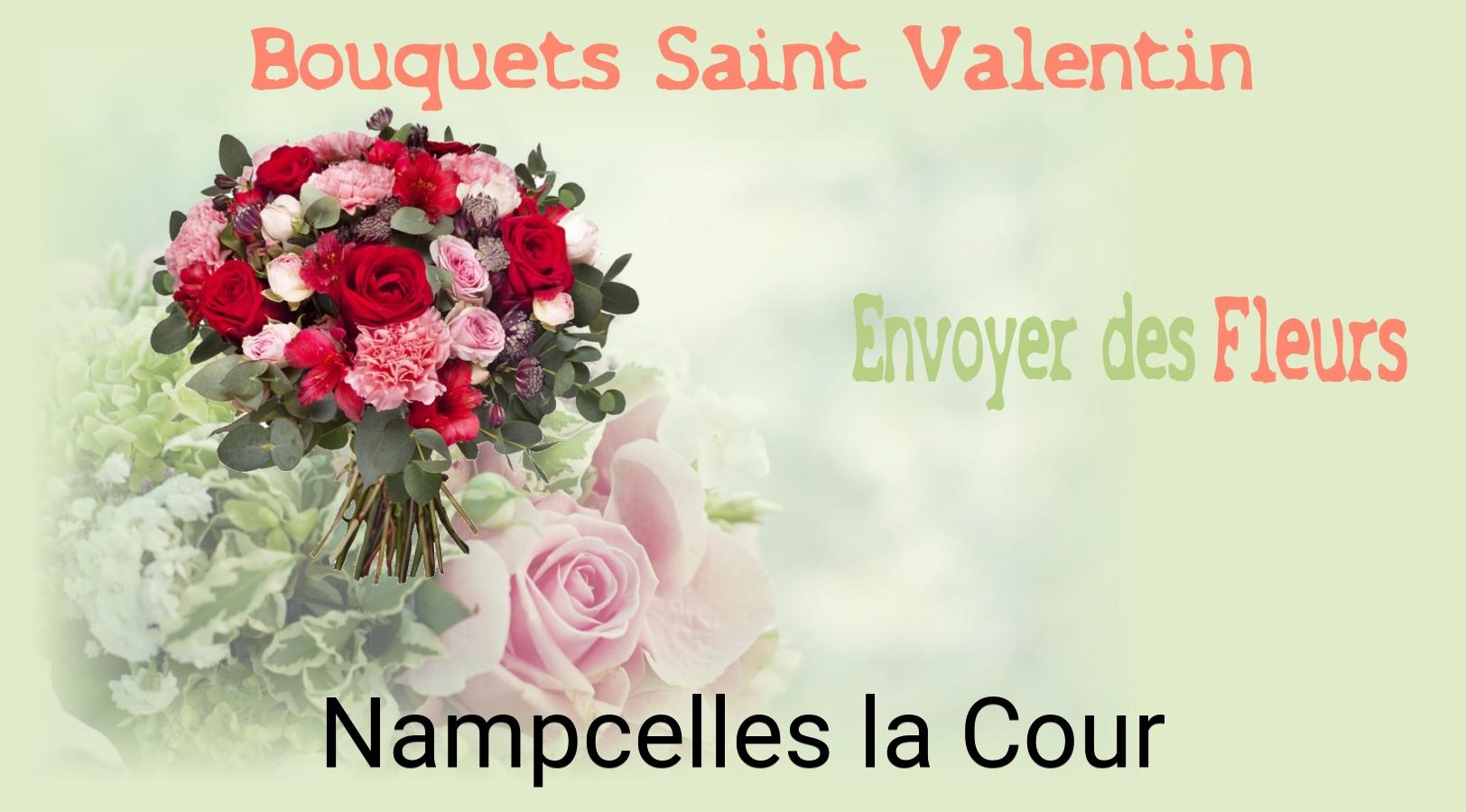 Roses de Saint-Valentin livrées à Nampcelles-la-Cour